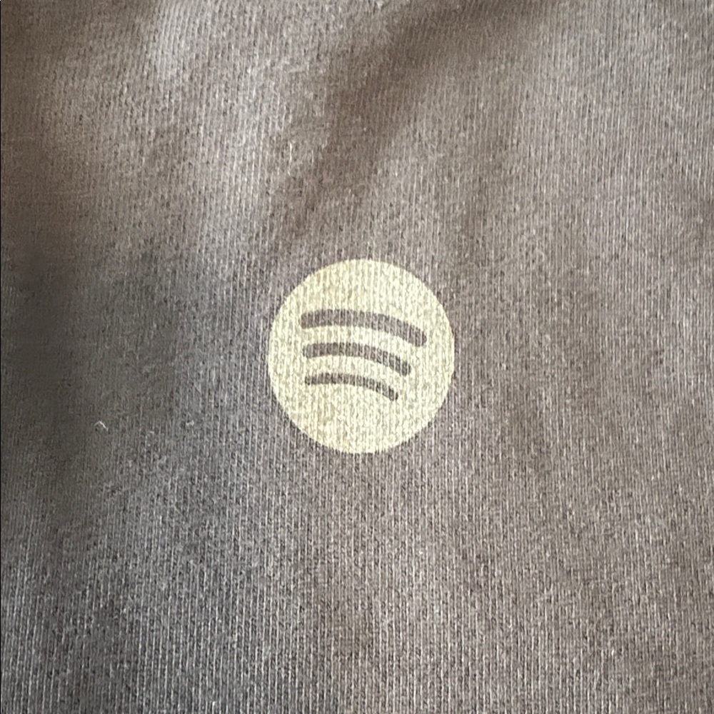 Spotify Crewneck Sweatshirt Black, size Large Made in USA, 100% cotton. Bad Boys - Picture 2 of 9